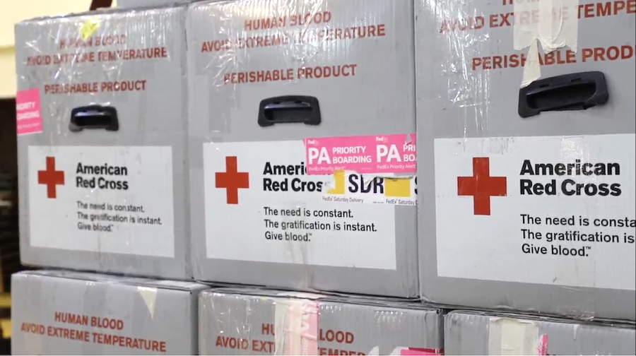 American red cross supplies