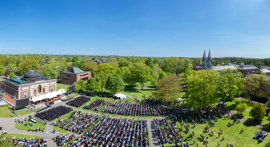 commencement pano