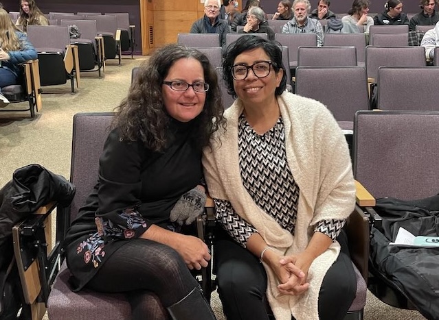 Carolyn Wolfenzon Niego and Tatiana Huezo