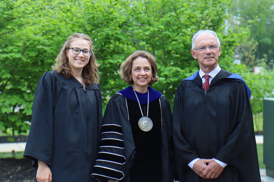 three Baccalaureate speakers