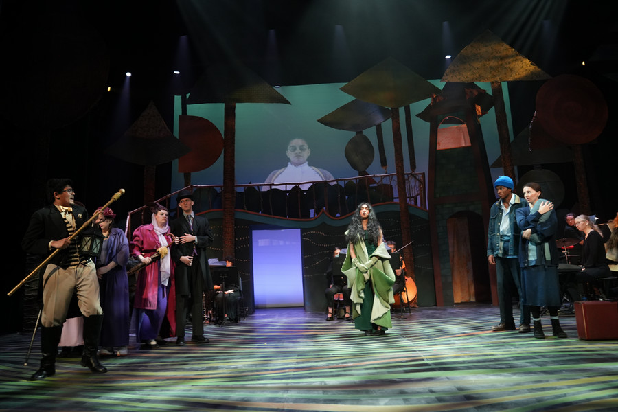 into the woods dress rehearsal image