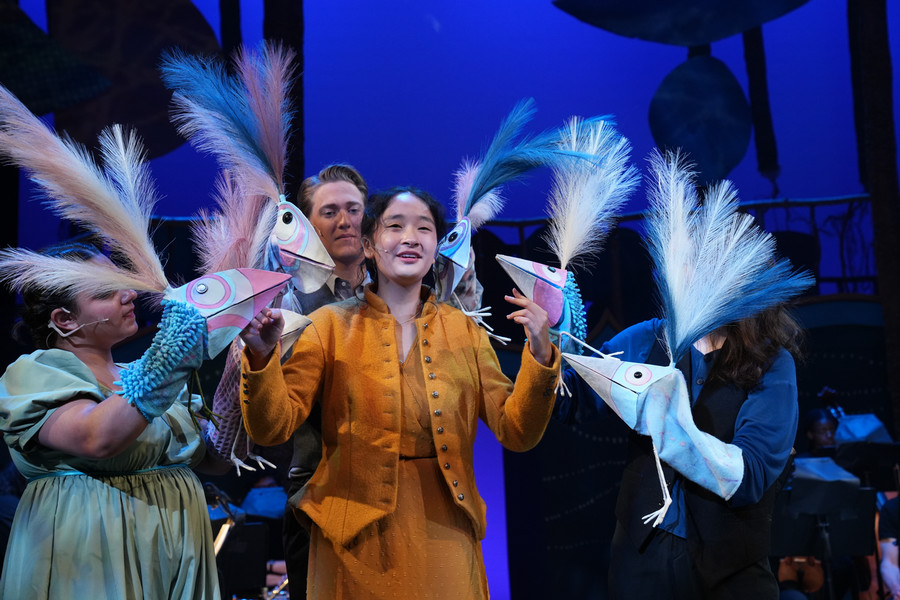 into the woods dress rehearsal image