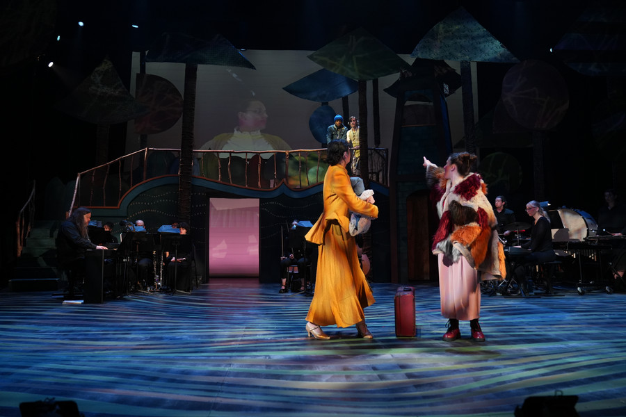 into the woods dress rehearsal image