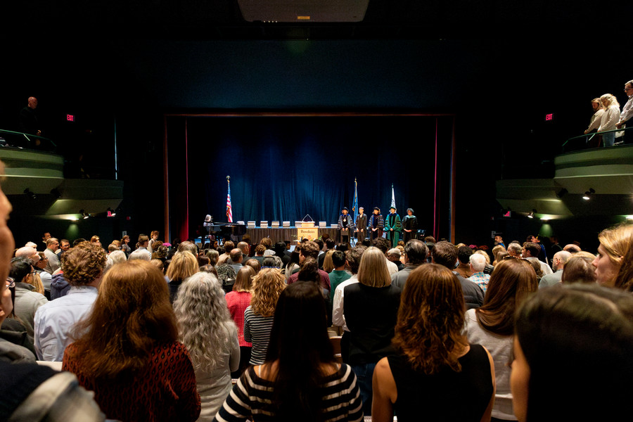 sarah and james bowdoin day 2024 pickard theater