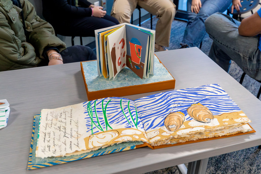 king '24's 'sea to table' artist book