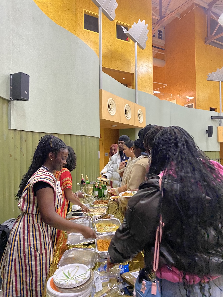 catered Nigerian meal