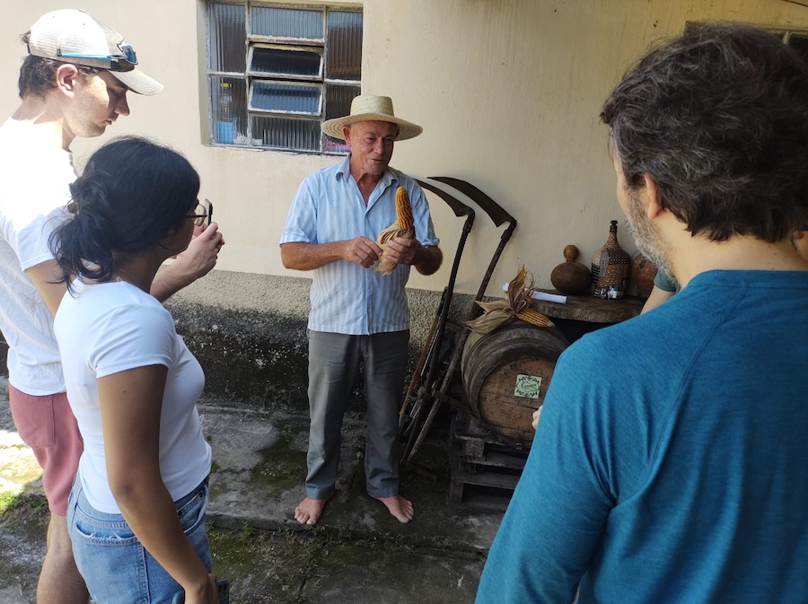 The founder of the coop, who prefers to walk barefoot through the farm.