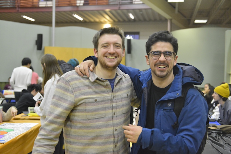 Edmundo Ortiz with friend