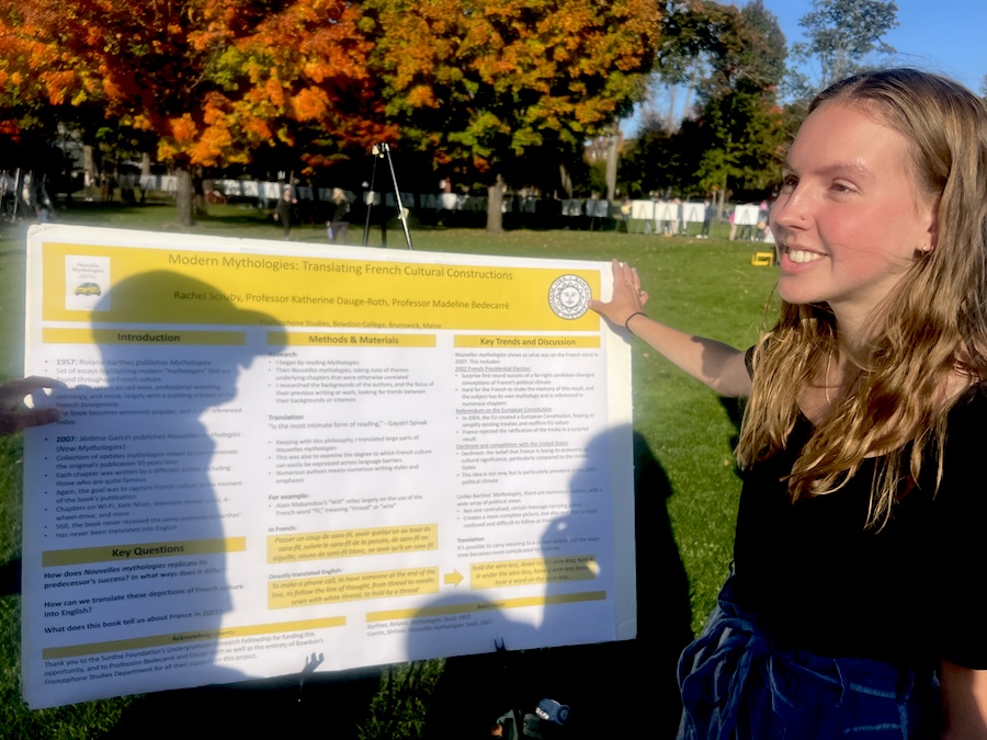 Rachel Scurby, Francophone studies