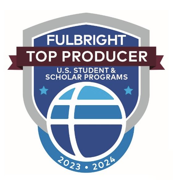 Fulbright top producer badge