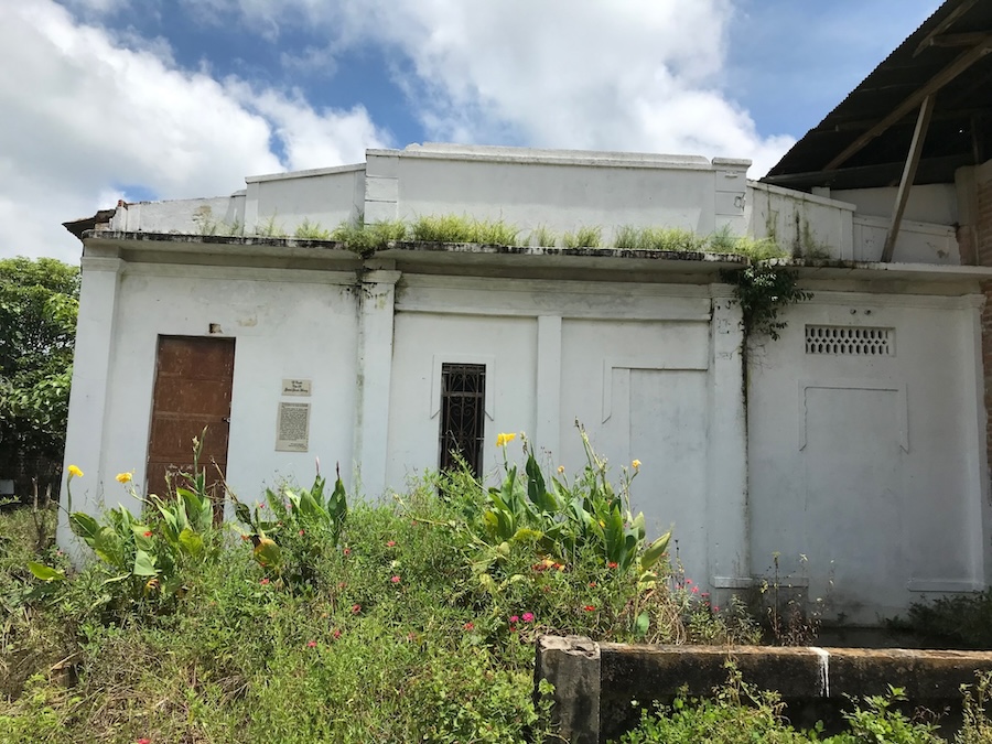 Ruins of the García Márquez family home. They lived in Sucre in the 1940s and up to the moment of the crime in 1951. Their nickname for the house was “el Castillo” (the castle).