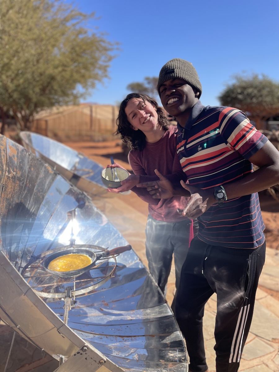 Luisa in Namibia