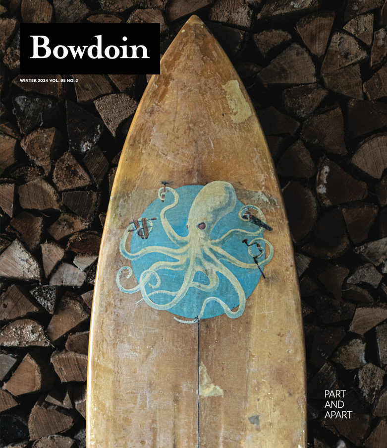 Cover of Winter 2024 Bowdoin Magazine