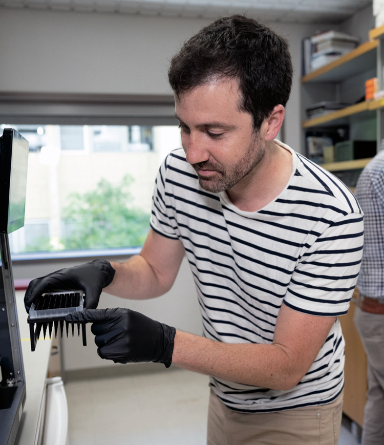 Biologist Jacob Blum