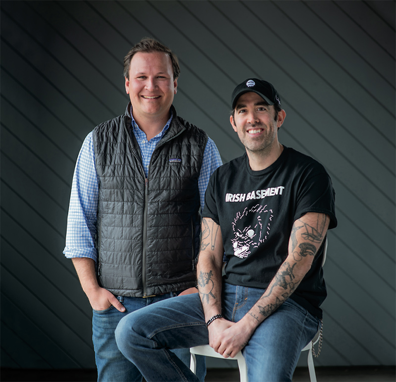 Founders of the Sad Dads, Rob Reider '07 and Jay Tansey '07