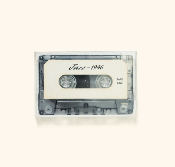 Photo of a jazz tape by Tristan Spinski