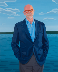 Portrait of Clayton Rose by H. Wurzel
