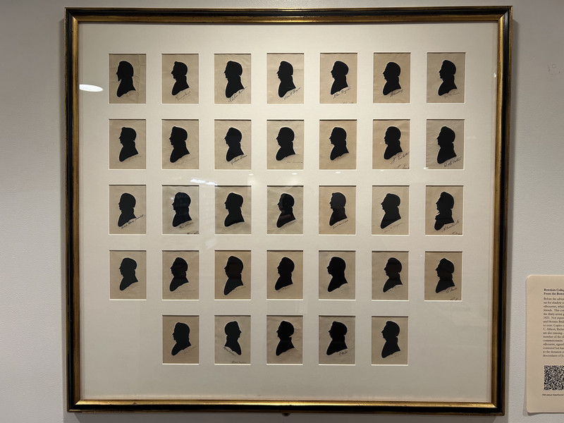 Class of 1825 silhouettes from HL exhibition 2025