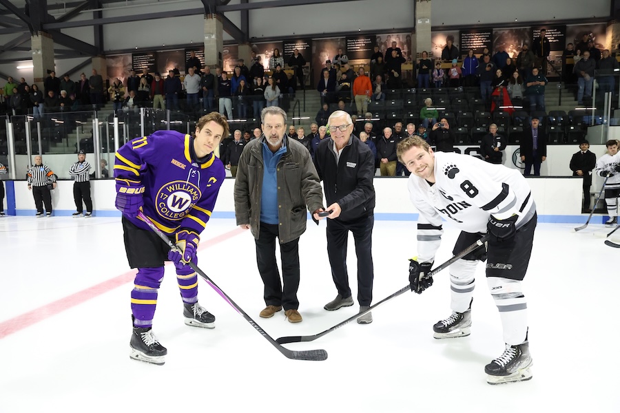 Hocker players from the 1975 and 1976 ECAC championship games