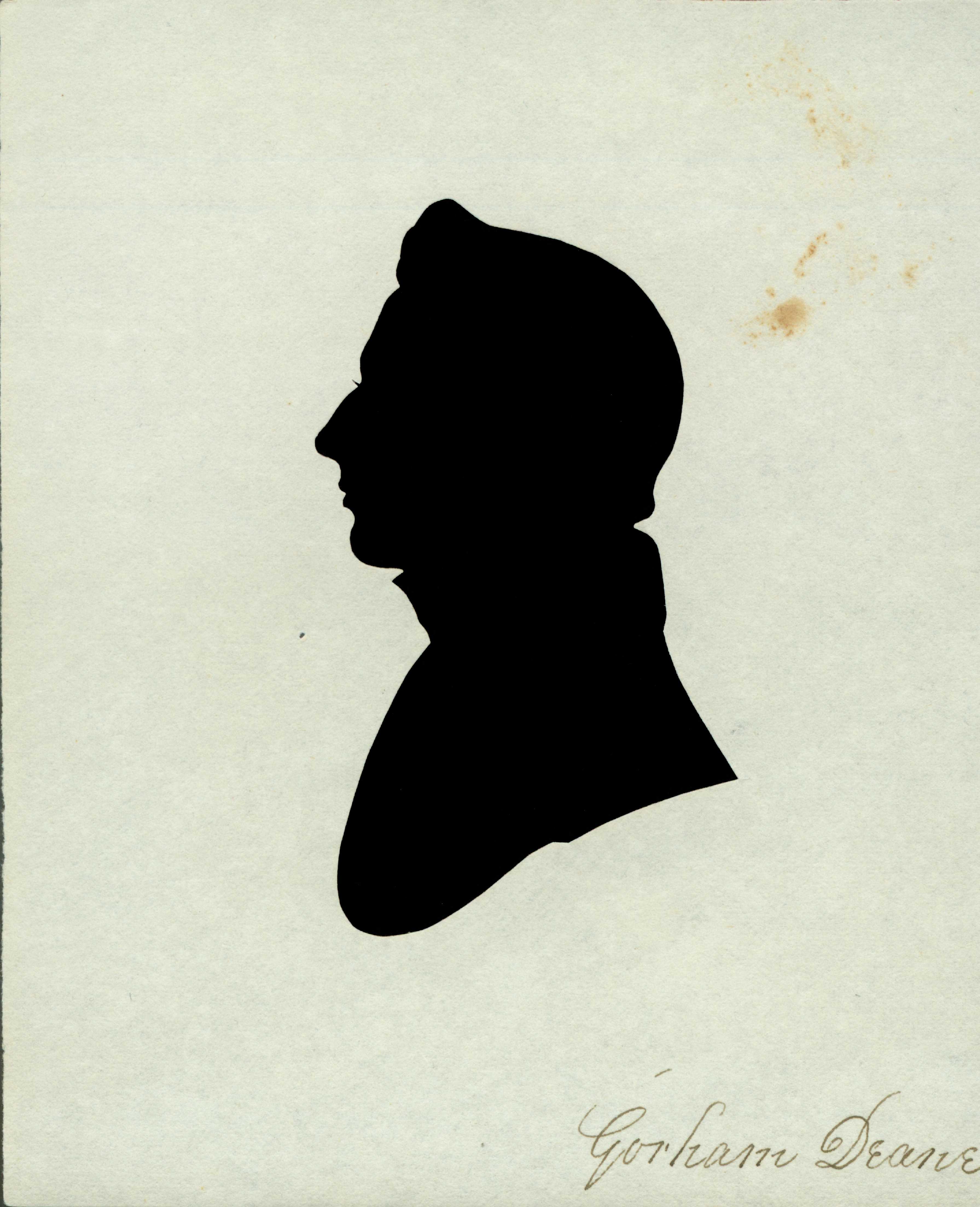 Silhouette of Gorham Deane
