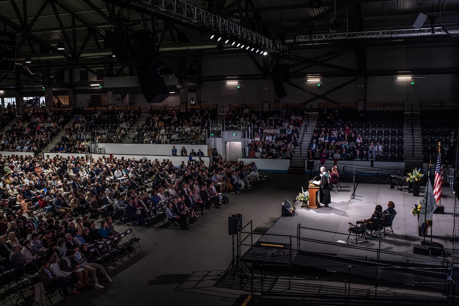 Baccalaureate ceremony in watson