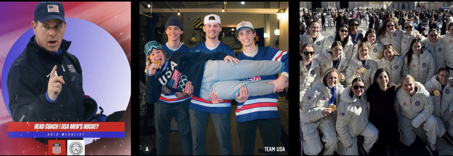 Bowdoin community and the Olympics