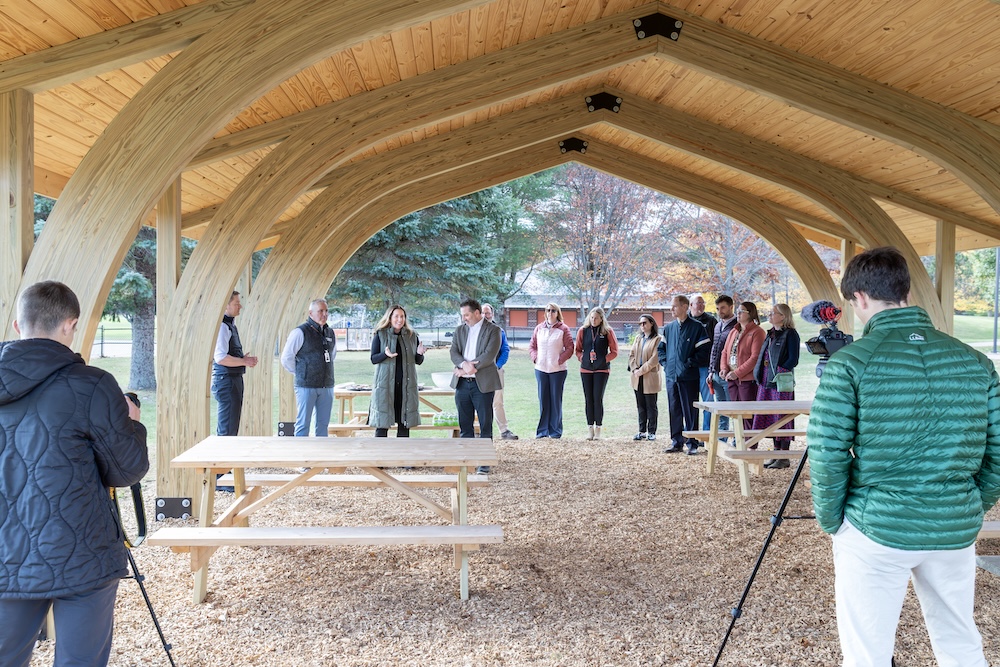 Pavilion at Brunswick High School
