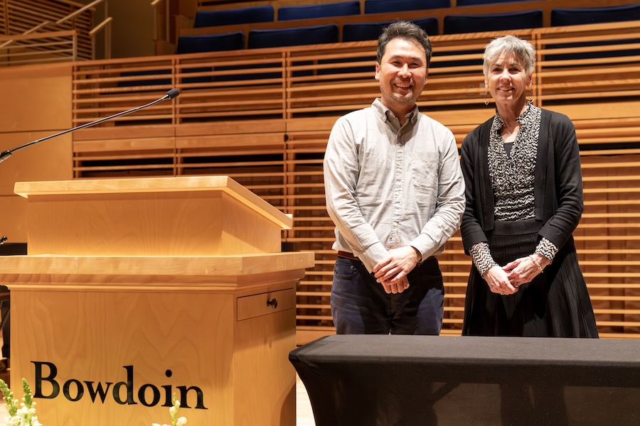 Jen Scanlon with John Kim