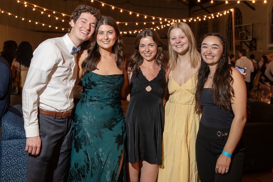 well-dressed students