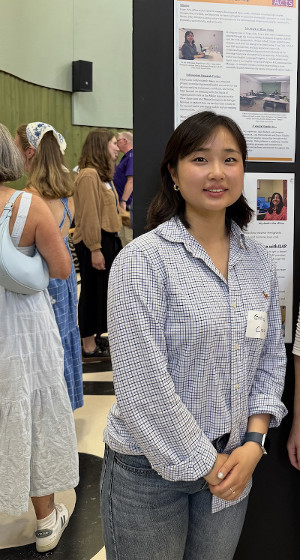 chang27 at summer intern poster show in smith union