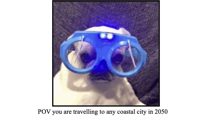 Climate joke by students