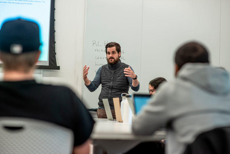 david willner06 in bowdoin classroom