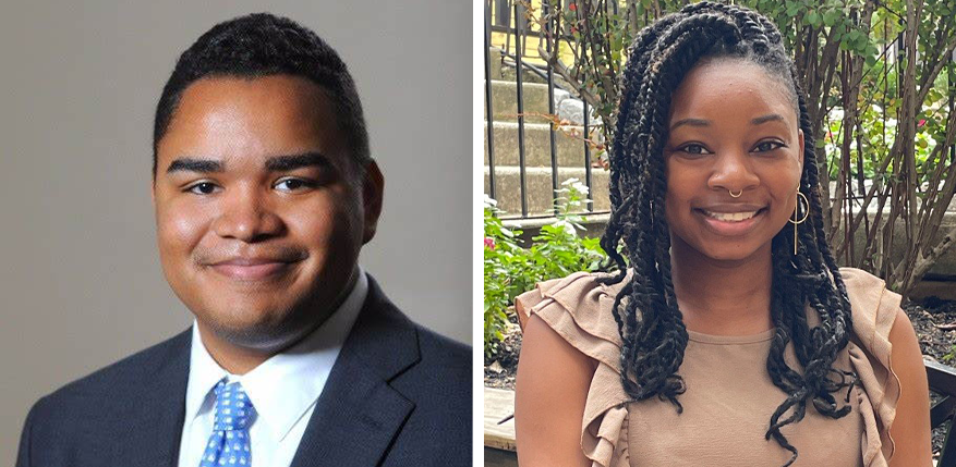 Ryan Davis ’15, Diamond Walker ’17