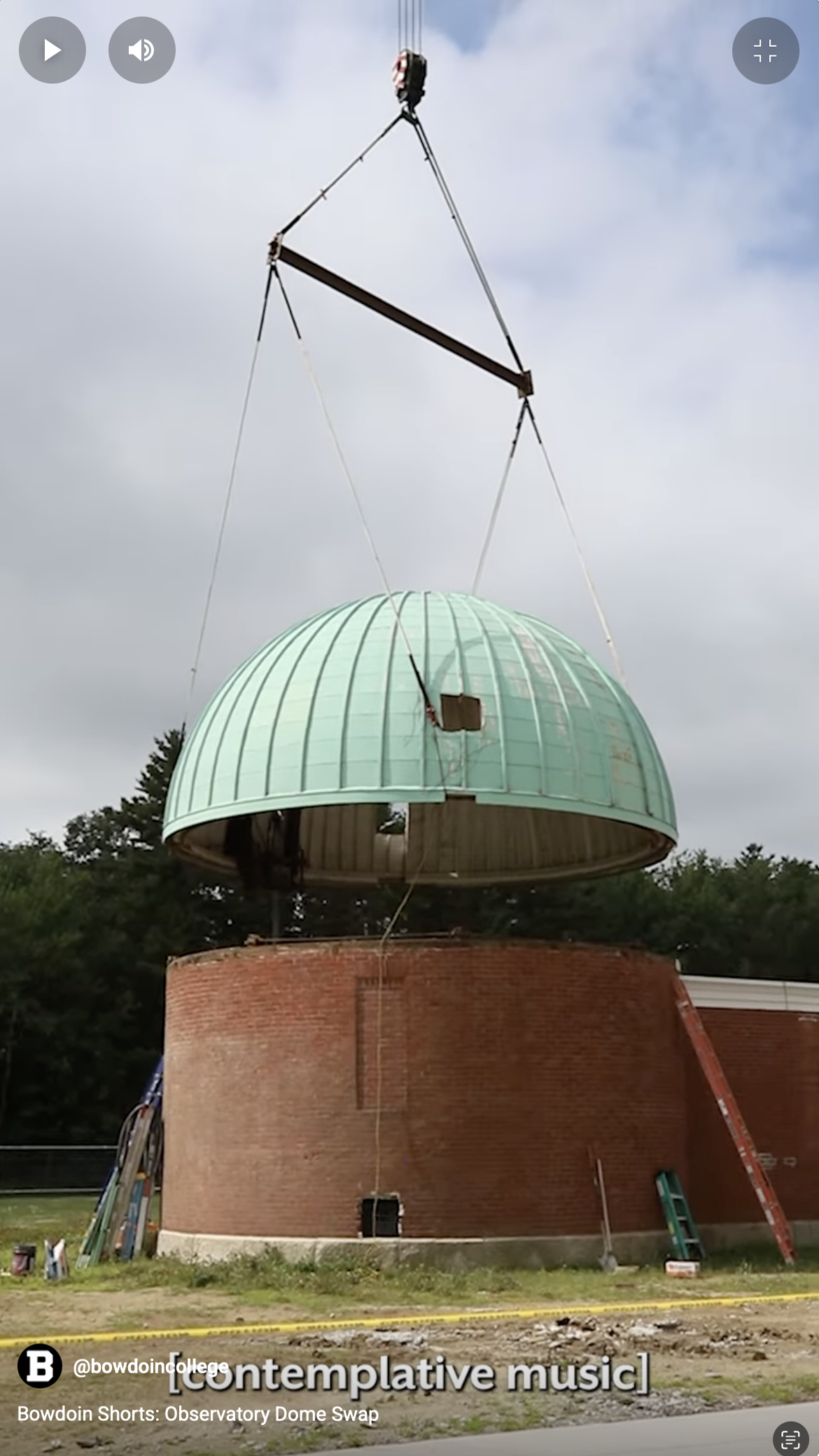 dome swap screen grab as a button for a video of same