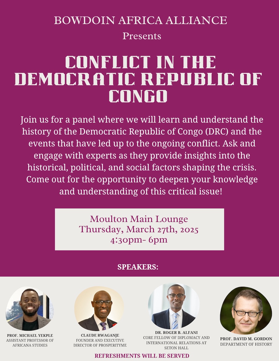 Poster for the event