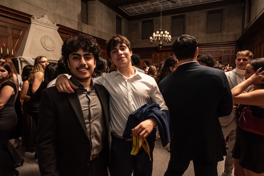 Ebony Ball 2025, students pose and dance