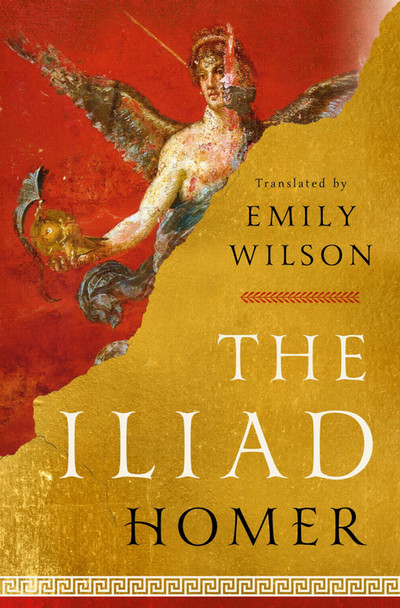 Emily Wilson's translation of Iliad - book cover
