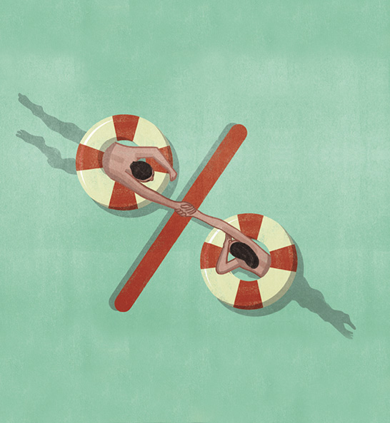 Illustration of swimmers by SHOUT