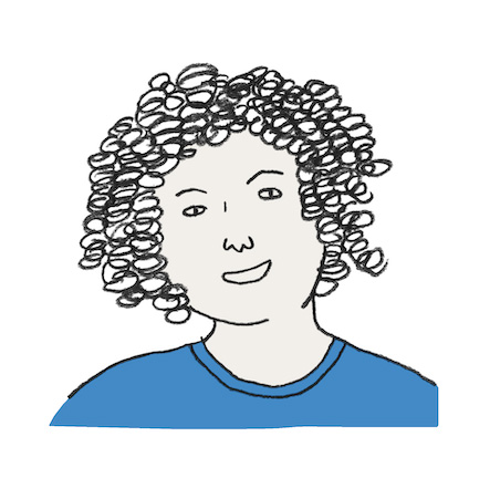 Illustration of Kerry Elson by Brian Rea