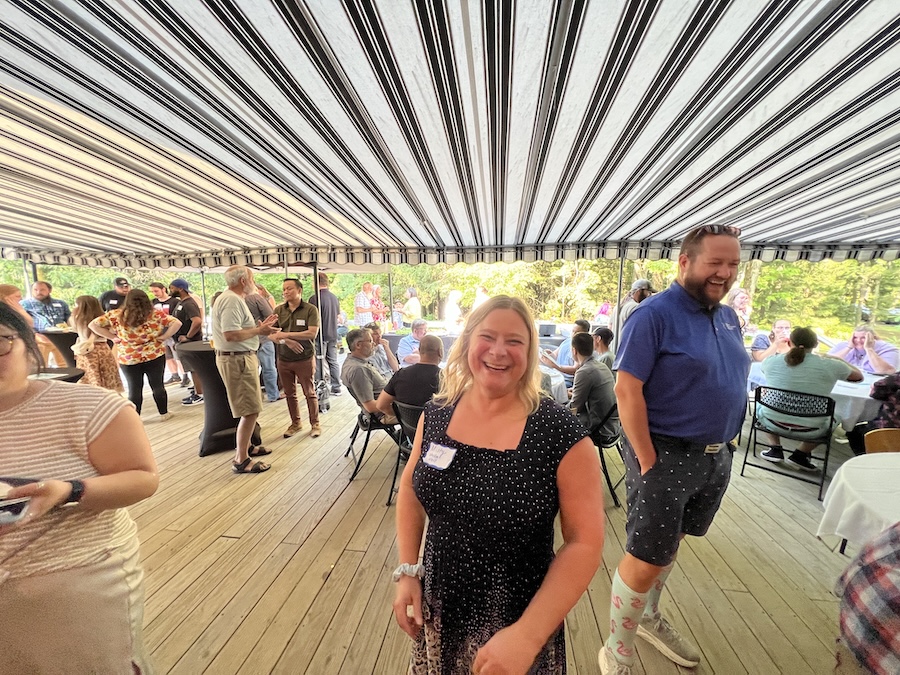 attendee at the 60th anniversary