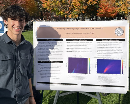 zach ochols28 at summer research symposium october 2025