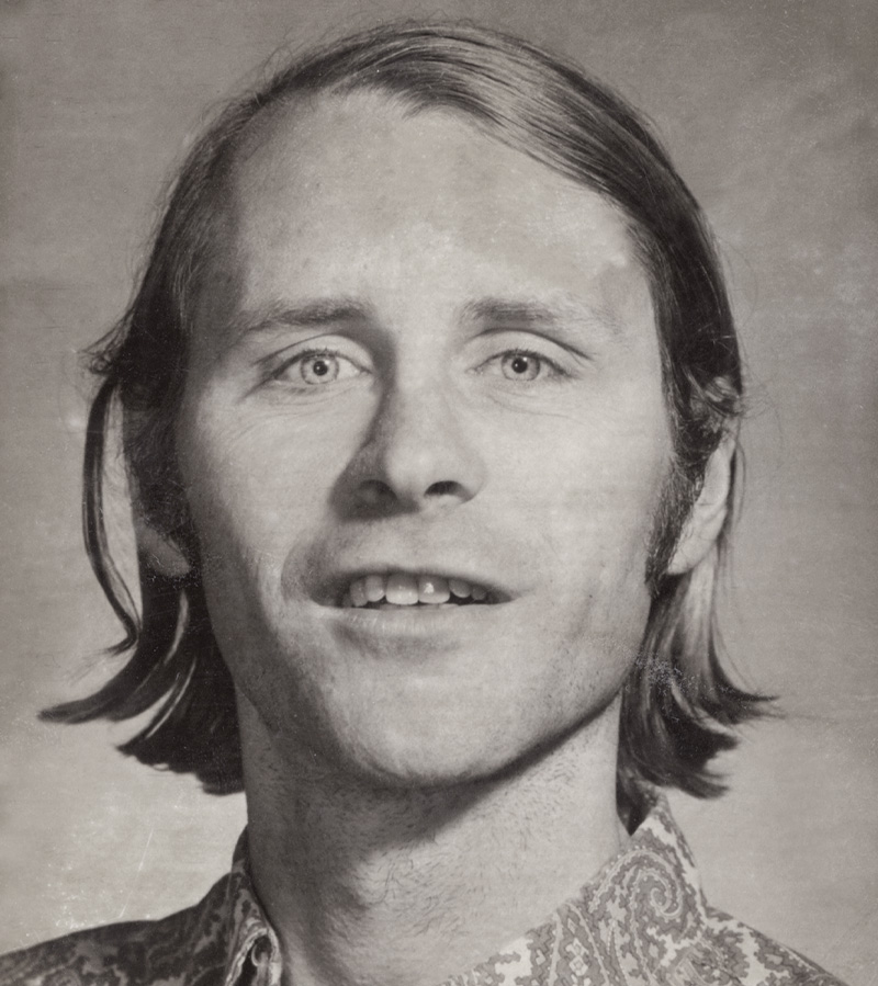 Mathematics professor Steve Fisk, 1981
