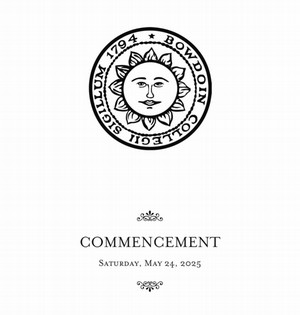 commencement program front page screenshot