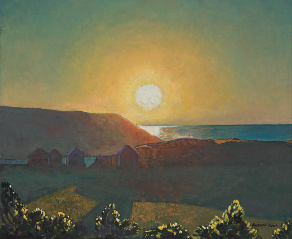 Rockwell Kent, Sun, Manana, Monhegan, 1907.
