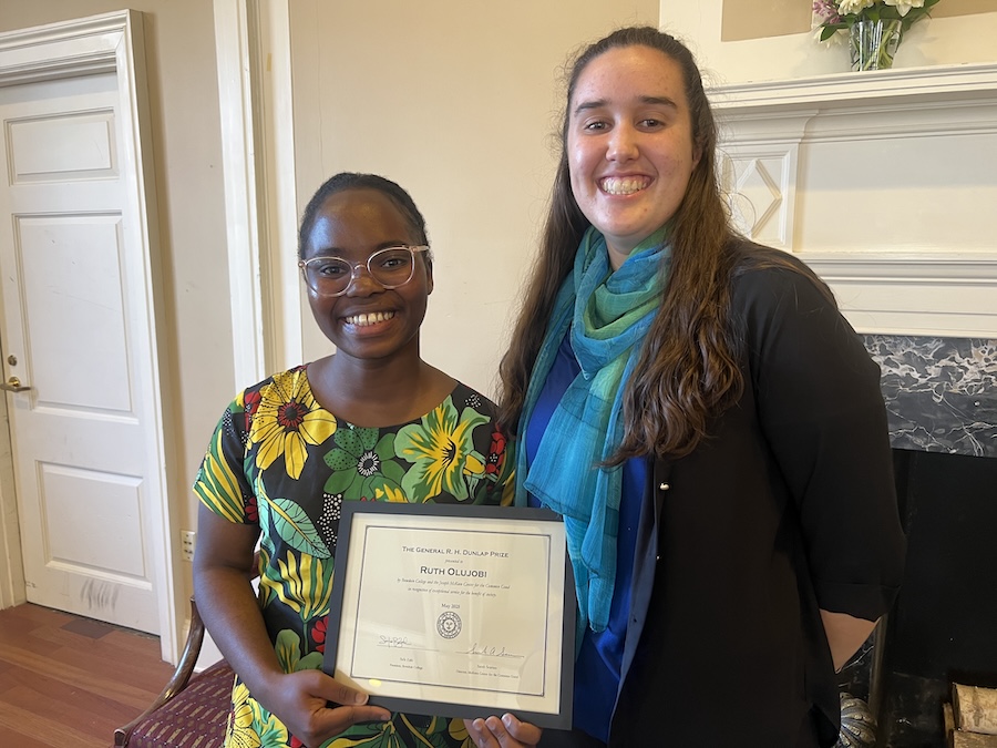 Ruth Olujobi and Megan Birnbaum