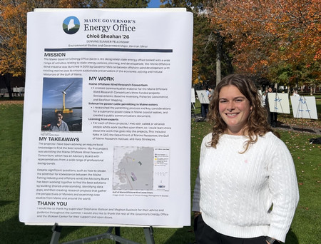 chloe sheahan26  at summer research symposium october 2025