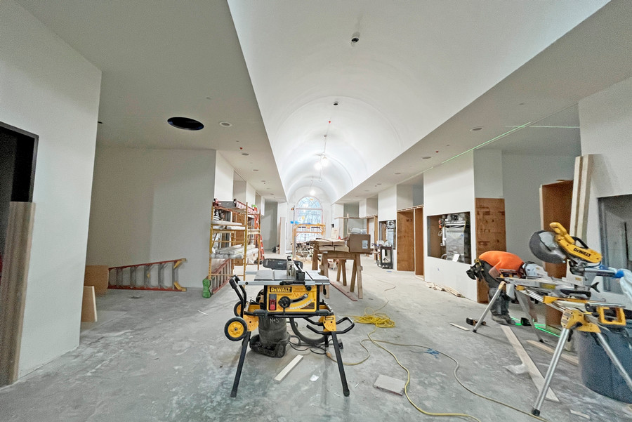 sills reno - View of the Athenaeum looking north, site of the former Smith Auditorium