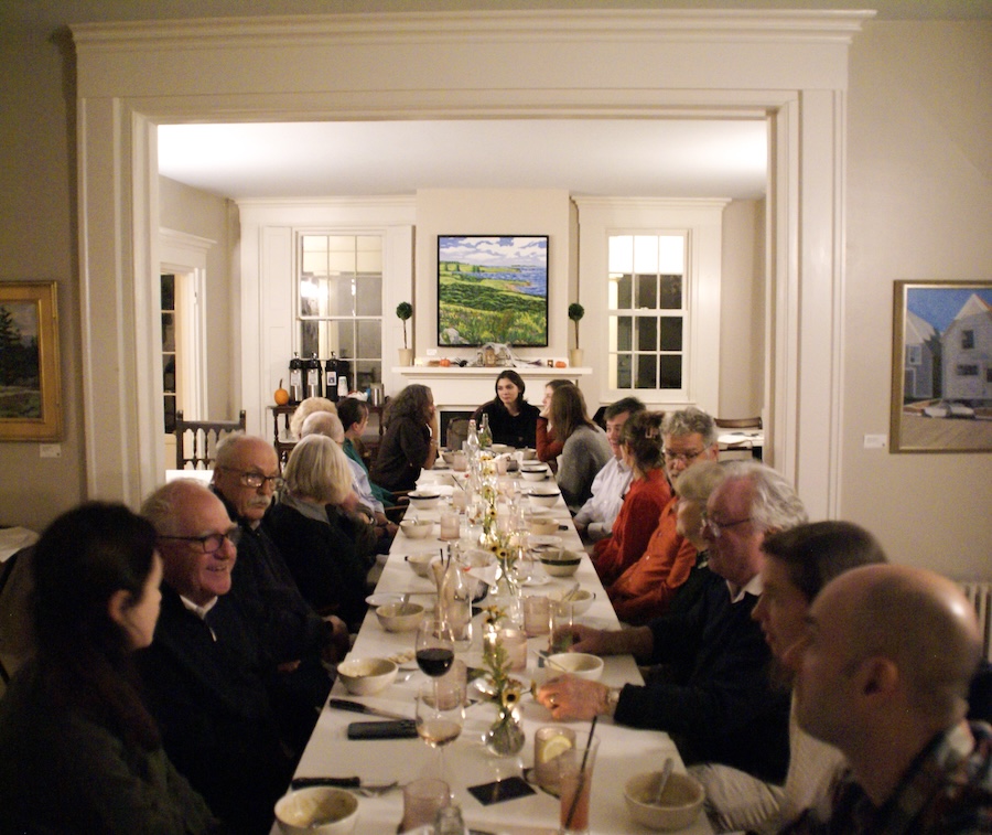 Book and food lovers gathered for an evening dedicated to Washington Irving.