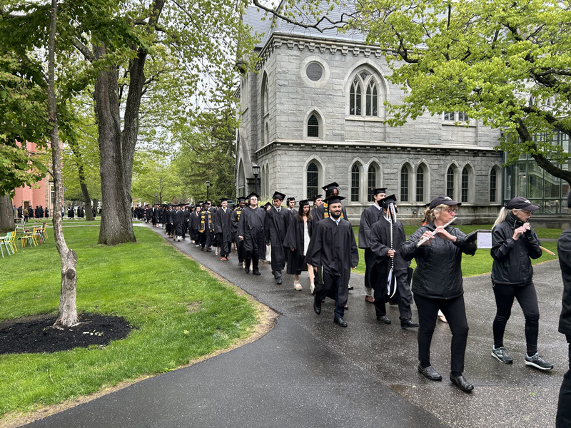 commencement procession 2025 (TP)