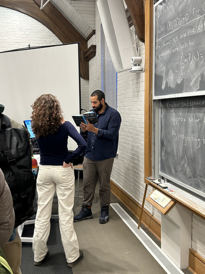 urschel signing copies of his book 